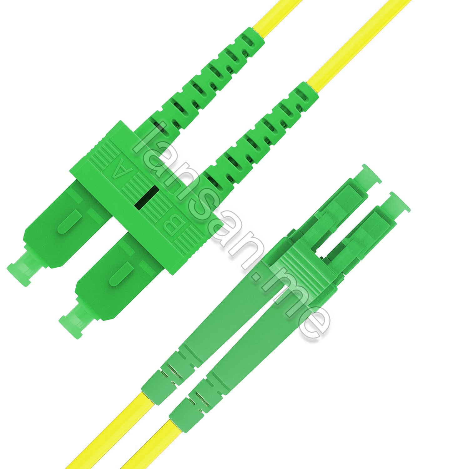 F/O Patchcord, OS2, LC-SC , 3 meter, APC-APC , LSZH