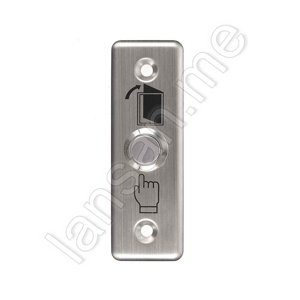 Metal Exit Button, Slim Type