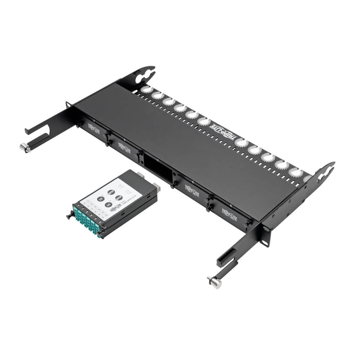 40Gb to 10Gb Breakout Cassette - (x2) 12-Fiber OM4 MTP/MPO ( Male with Pins ) to (x12) LC