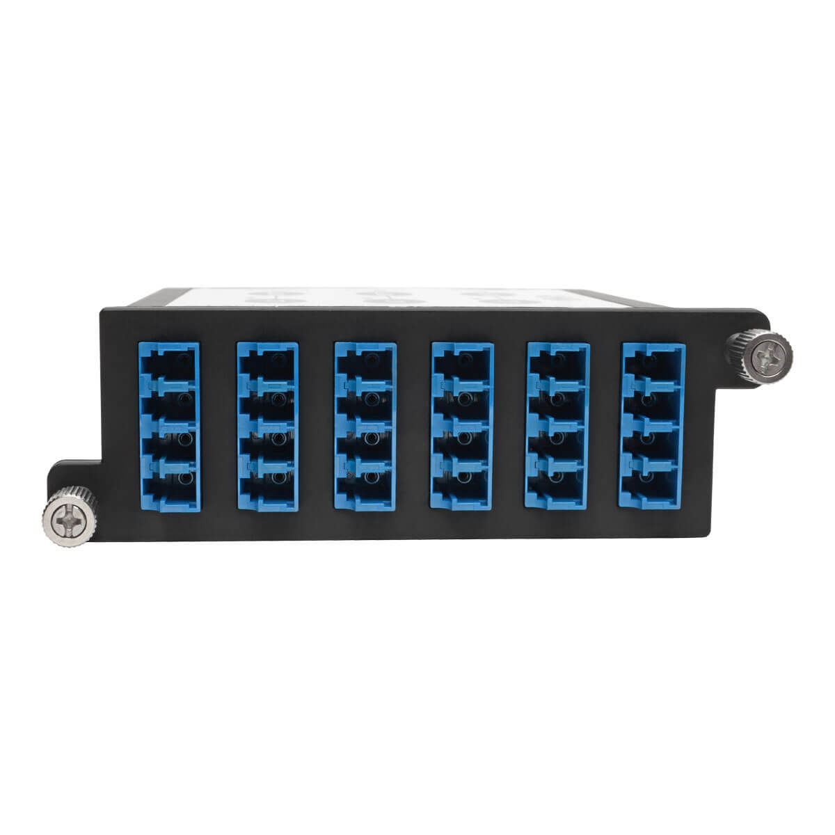 40/100Gb Singlemode Fiber Breakout Cassette, 40Gb to 4 x 10Gb, 100Gb to 4 x 25Gb, (x3) 8-Fiber MTP/MPO (APC) to (x12) LC (UPC) Duplex 8.3/125, N484 Chassis