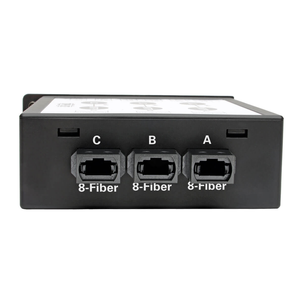 40/100Gb Singlemode Fiber Breakout Cassette, 40Gb to 4 x 10Gb, 100Gb to 4 x 25Gb, (x3) 8-Fiber MTP/MPO (APC) to (x12) LC (UPC) Duplex 8.3/125, N484 Chassis